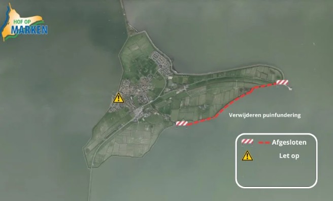 Afsluitingen kruinpad